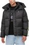Calvin Klein Logo Gewatteerde Jas Black Heren - Thumbnail 1