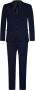 Calvin Klein Navy Blauwe Single-Breasted Blazer Blue Heren - Thumbnail 1