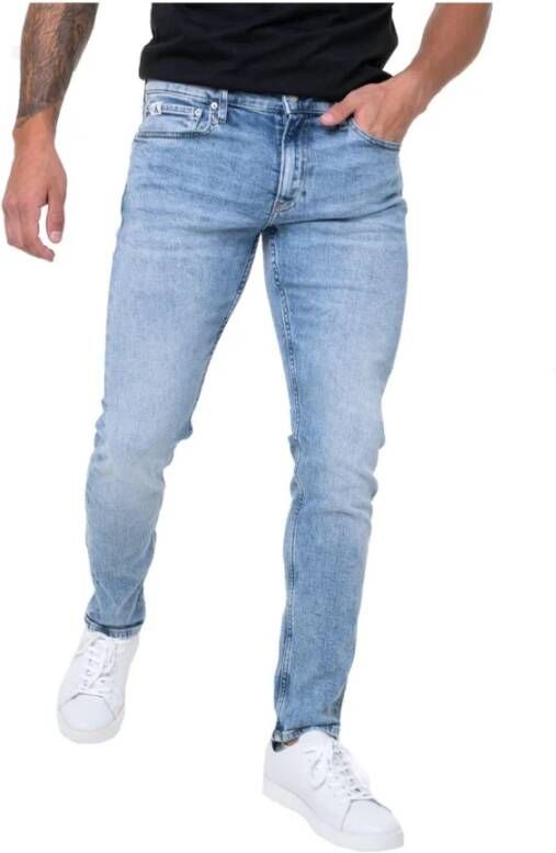 Calvin Klein Een broek Blauw Heren