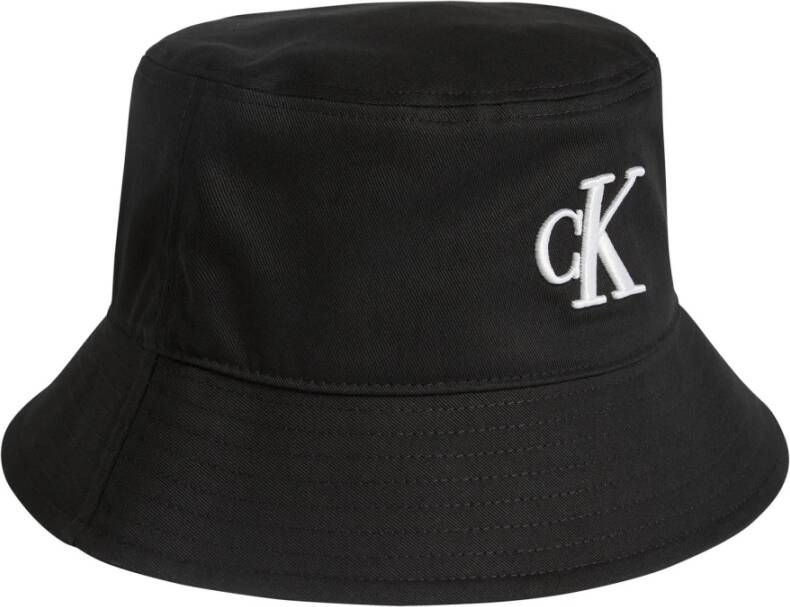 Calvin Klein Essential bucket hat zwart K50K509483 BDS Zwart