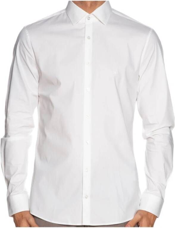 Calvin Klein Businessoverhemd POPLIN STRETCH SLIM SHIRT met kent-kraag logoprint op borsthoogte - Foto 9