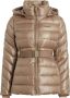 Calvin Klein Gewatteerde jas met afneembare capuchon Beige Dames - Thumbnail 1