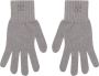 Calvin Klein Wollen Handschoenen Elegant Grijs Metalen Logo Gemakkelijke Pasvorm Gray Unisex - Thumbnail 2