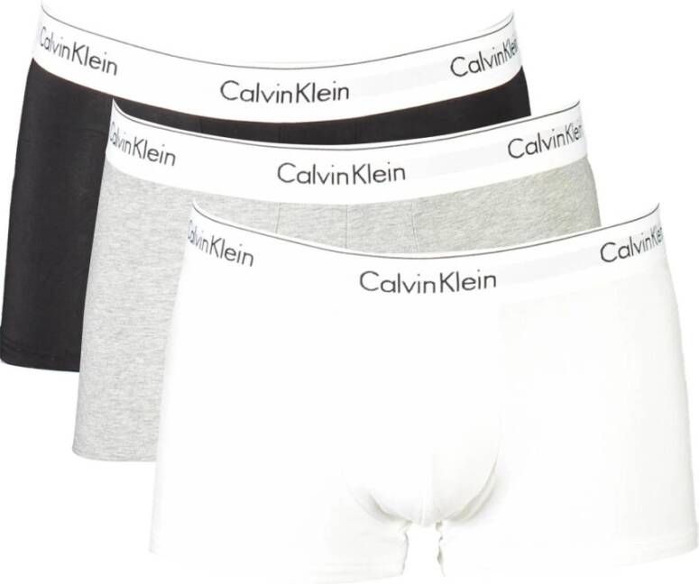 Calvin Klein Gray Underwear Grijs Heren