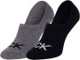 Calvin Klein Jeans Enkelsokken CK MEN FOOTIE HIGH CUT 2P LOGO Versterkte hiel en teen voor extra duurzaamheid (2 paar) - Thumbnail 2