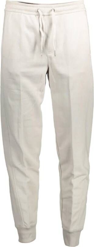 Calvin Klein Sportieve Grijze Herenbroek met Elastische Taille Gray Heren