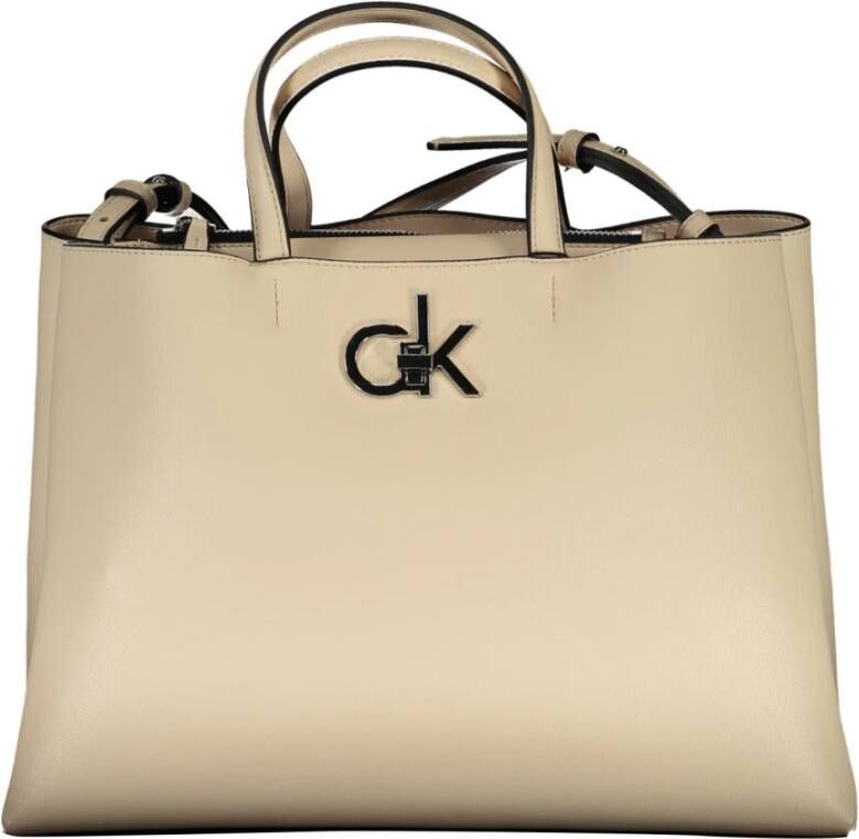 Calvin Klein handtas Beige Dames