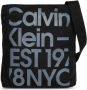 Calvin Klein Verstelbare Band Polyester Tas Heren Collectie Black Heren - Thumbnail 3