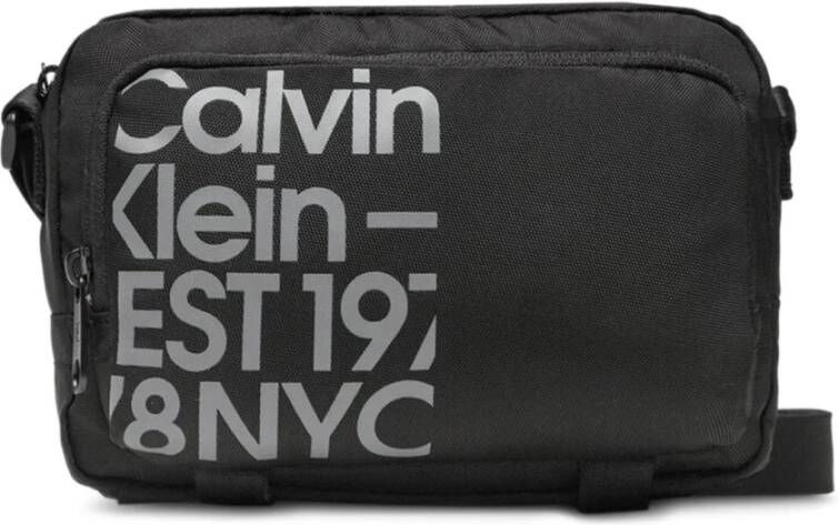 Calvin Klein Heren Crossbody Tas Lente Zomer Collectie Zwart Heren