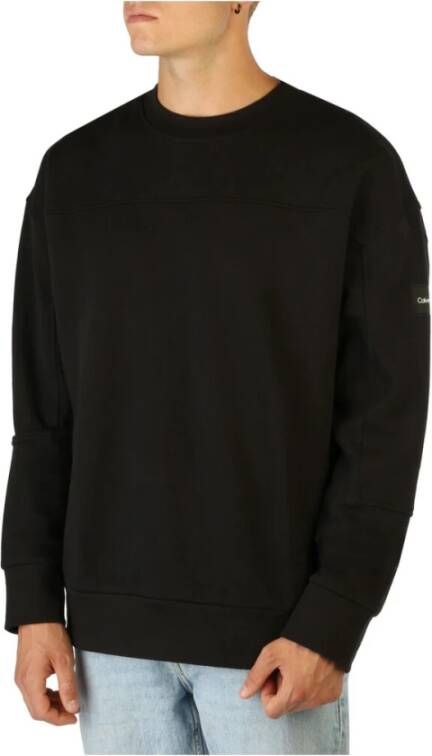 Calvin Klein Heren Herfst Winter Sweatshirt K10K109708 Black Heren