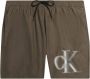 Calvin Klein Heren Zwemkleding Lente Zomer Collectie Brown Heren - Thumbnail 2