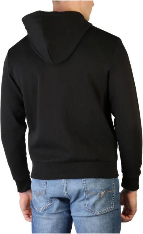 Calvin Klein Heren Sweatshirt met Ritssluiting Lente Zomer Collectie Black Heren