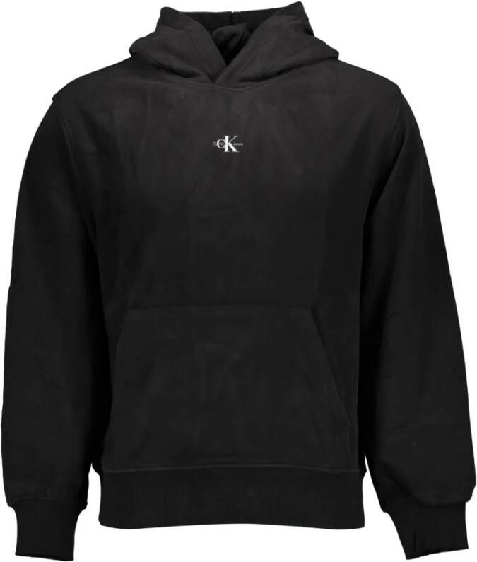 Calvin Klein Hoodie MICRO MONOLOGO HOODIE met biologisch katoengehalte (1-delig)