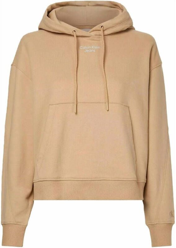 Calvin Klein Hoodie J20J218048 Beige
