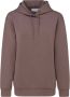 Calvin Klein Minimal Logo Scuba Hoodie voor Vrouwen Brown Dames - Thumbnail 2