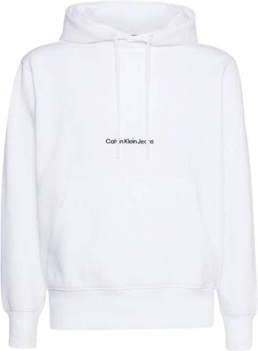 Calvin Klein Hoodies Wit Heren