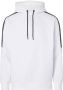 Calvin Klein Witte hoodie met logo tape White Heren - Thumbnail 1