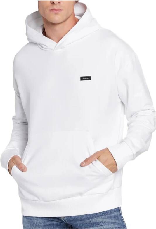 Calvin Klein Comfortabele en stijlvolle hoodie White Heren
