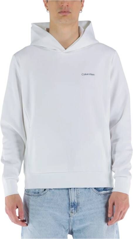Calvin Klein Jeans Witte Sweaters Modern Stijlvol Innovatief White Heren