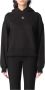 Calvin Klein Zwarte katoenen trui met capuchon en logo Zwart Heren - Thumbnail 1