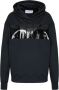 Calvin Klein Oversize hoodie Zwart bedrukt logo Black Dames - Thumbnail 1