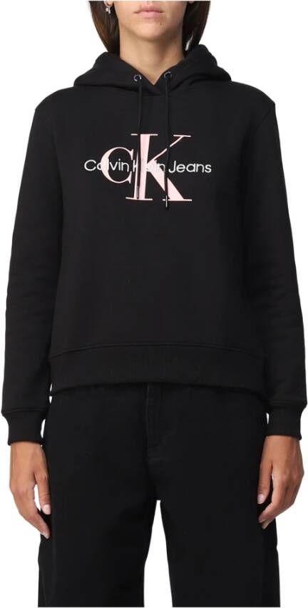 Calvin Klein Hoodies Zwart Dames