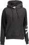 Calvin Klein Zwarte Katoenen Sweater met Capuchon en Print Black Heren - Thumbnail 1