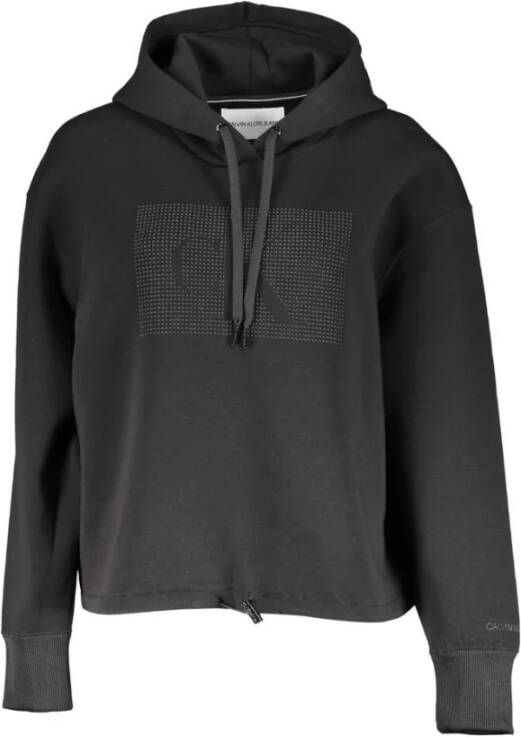 Calvin Klein Hoodies Zwart Dames