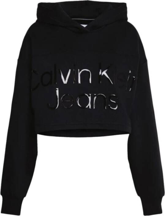 Calvin Klein Sweaters Black Zwart Dames
