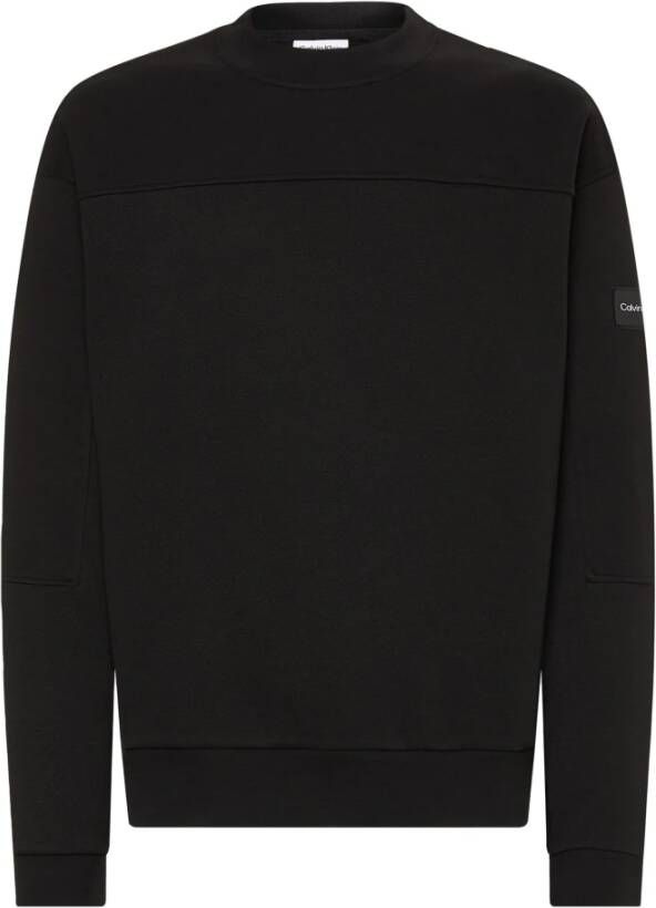Calvin Klein Heren Herfst Winter Sweatshirt K10K109708 Black Heren