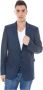 Calvin Klein Klassieke Blauwe Herenjas Lange Mouwen Blue Heren - Thumbnail 1