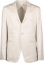 Calvin Klein Travertijn Textuur Blazer Beige Heren - Thumbnail 2