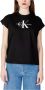 Calvin Klein Jeans T-shirt met vaste mouwomslag model 'ARCHIVAL MONOLOGO' - Thumbnail 1