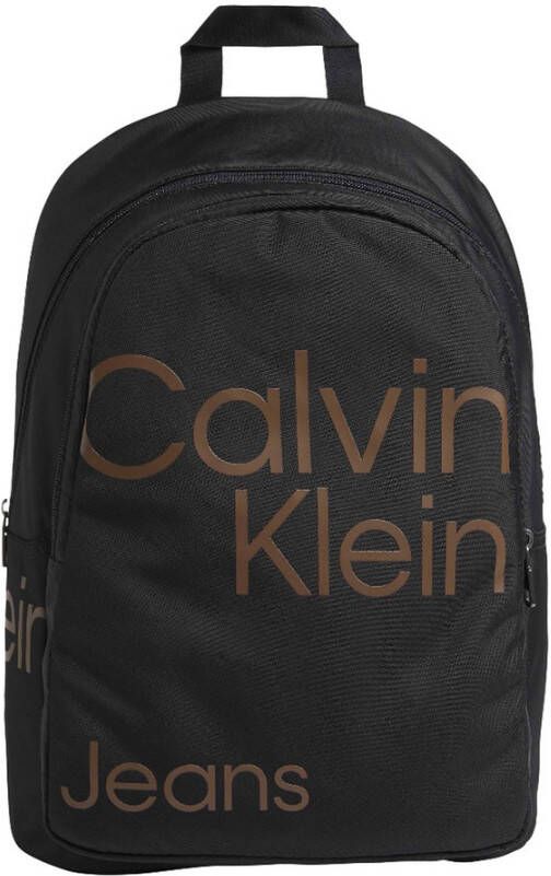 Calvin Klein Stijlvolle Rugzak voor Dagelijks Gebruik Black Heren