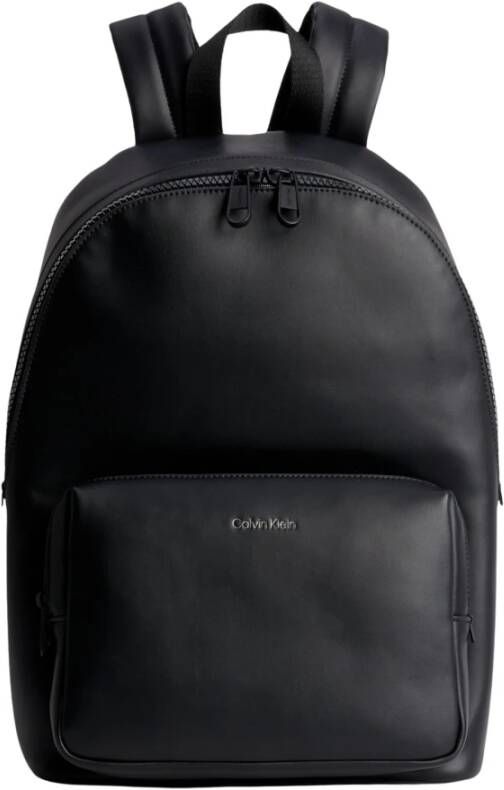 Calvin Klein Zwarte Campus Rugzak Black Heren