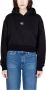 Calvin Klein Jeans Badge Wide Sleeves C J20J220438Beh Zwart Dames - Thumbnail 7