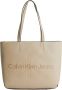 Calvin Klein Jeans Shopper met labelprint model 'SHOPPER29' - Thumbnail 7