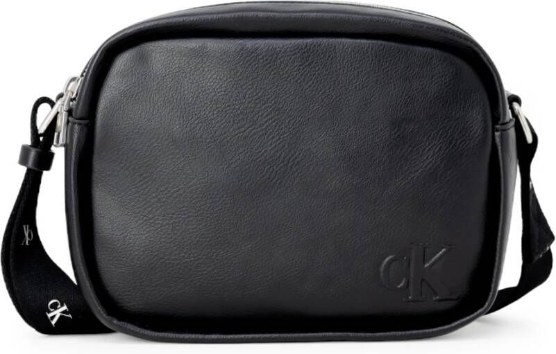 Calvin Klein Ultralight Dblzipcamera Bag21 Schoudertas Black Dames