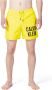 Calvin Klein Jeans Gele Bedrukte Zwembroek met Veters Yellow Heren - Thumbnail 4