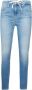 Calvin Klein Blauwe Skinny Jeans Mid Rise Skinny - Thumbnail 2