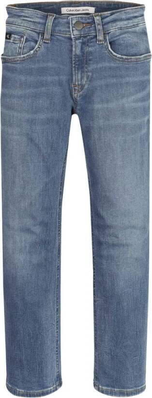 Calvin Klein Jeans Regular fit jeans met verstelbare bandwijdte