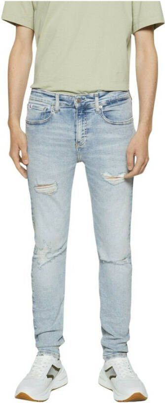 Carhartt WIP Blauwe Denim Nolan Jeans Blue Heren