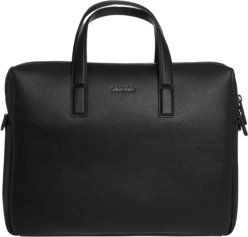 Calvin Klein Jeans Briefcase Zwart Heren