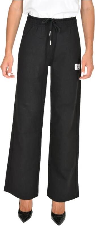 Calvin Klein Jeans broek Zwart Dames