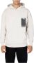 Calvin Klein Beige katoenen sweatshirt met capuchon en logo Beige Heren - Thumbnail 6