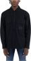 Calvin Klein Zwart Logo Overshirt Black Heren - Thumbnail 1
