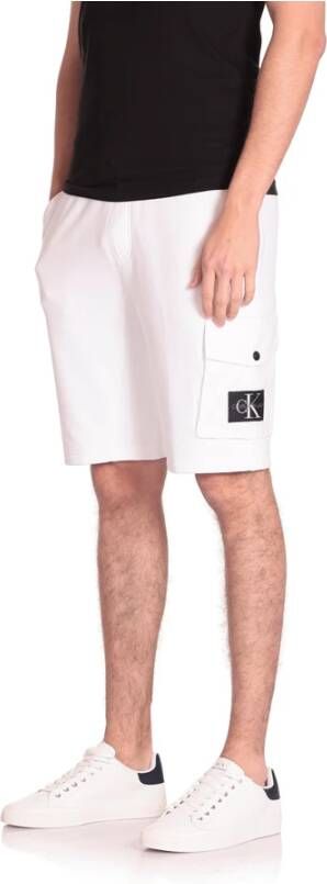 Calvin Klein Jeans Casual Shorts Wit Heren