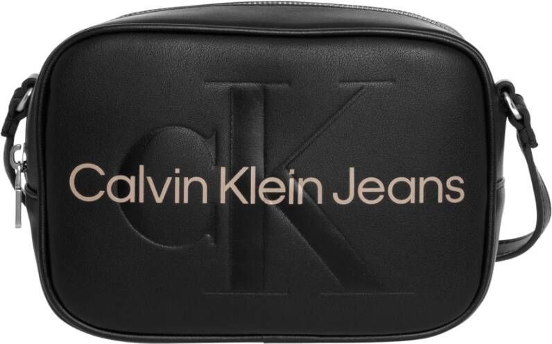 Calvin Klein Jeans Crossbody bag Zwart Dames
