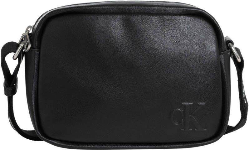 Calvin Klein Ultralight Dblzipcamera Bag21 Schoudertas Black Dames