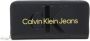 Calvin Klein Jeans Gele Polyurethaan Portemonnee Dames Collectie Gray Dames - Thumbnail 1